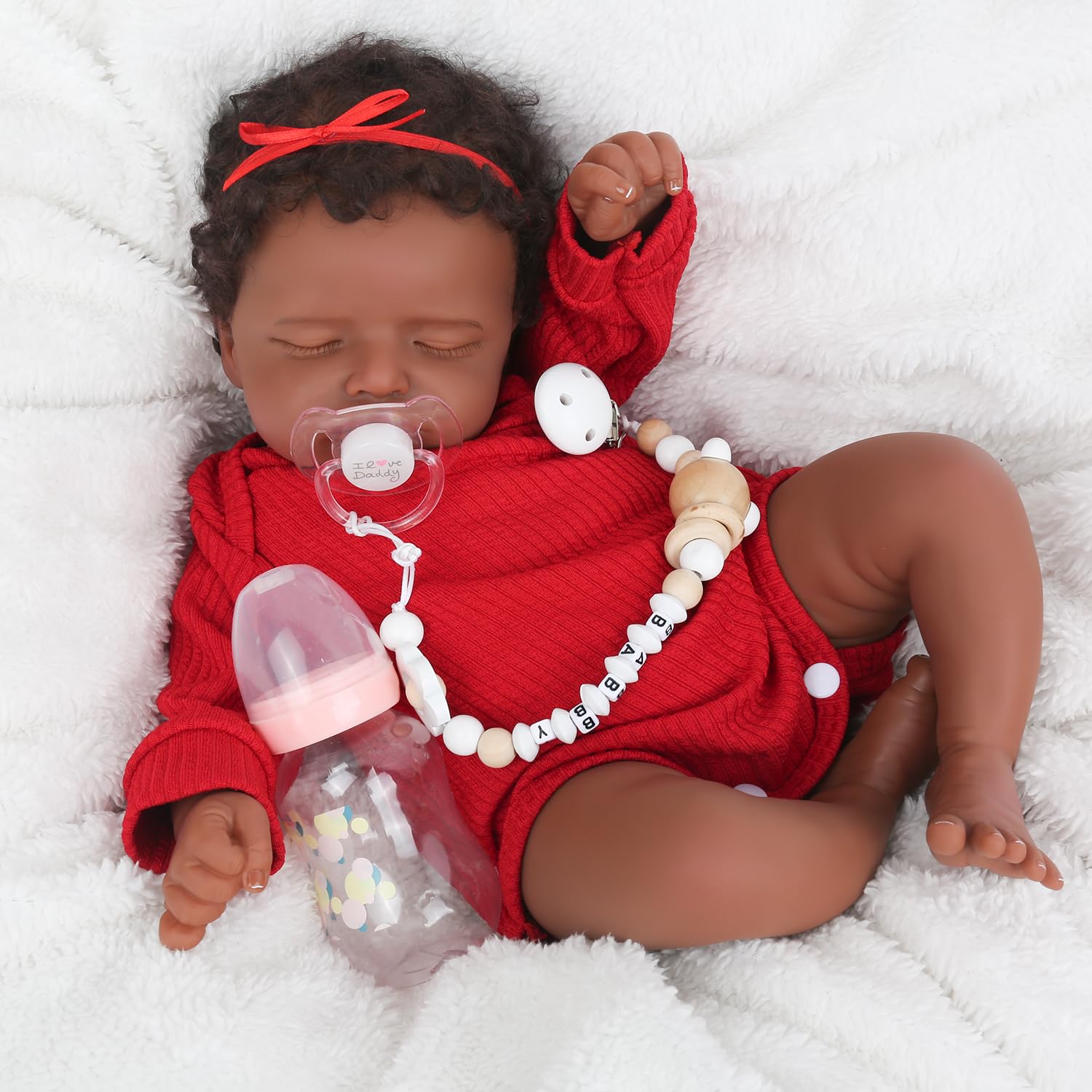 Amazon.com: CHAREX Realistic 18 Inch Reborn Baby Doll - African
